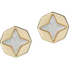 Tory Burch Earrings Tory Burch Kira Clover Mother-Of-Pearl Stud Earrings