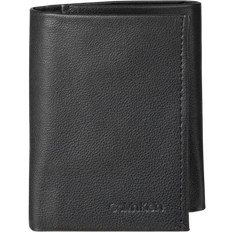 Calvin Klein Men's Soft Milled Trifold Wallet - Black