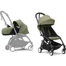 Stokke Barnvagnar Stokke YOYO 3 Sportsovogn inkl Newborn Pack Olive Black