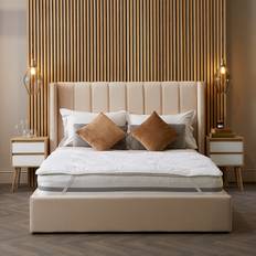 Snuggledown Luxurious Hotel 3cm Topper - Mattress Cover White