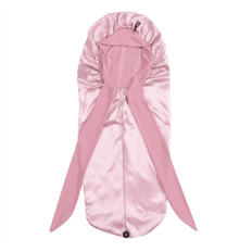 Women Bonnets Torribaly Women Bonnet Sleeping Hat Long Tail Braid Hair Night Sleep Cap Head Shower Caps for Sauna Bathing Pink