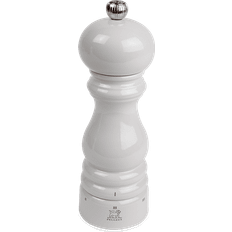 Gråa Kryddkvarnar Peugeot Manual Salt in Wood 18 cm Pearl Grey Gloss Spice Mill
