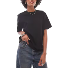 Topshop Hochwertiges T-Shirt in Schwarz
