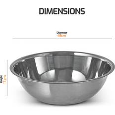 Belfry Kitchen Stainless Steel 45 Mixing Bowl