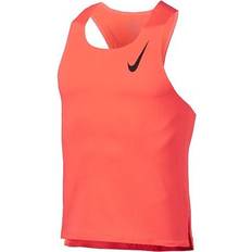 Orange - Sportswear Garment Vests Nike AeroSwift Breathable Training Sports Running Vest - Orange