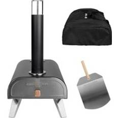 George Foreman Pizza Ovens George Foreman GFWPPO1BPC Wood Pellet Pizza Oven