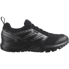 Salomon Wander Goretex Hiking Shoe - Black/Plum Kitten/Gull
