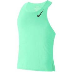 Green - Running Vests Nike AeroSwift Breathable Training Sports Running Vest - Green