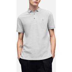 AllSaints Reform Mens Polo Shirt - Grey Marl