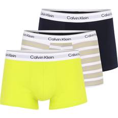 Calvin Klein Gula Kalsonger Calvin Klein Icon Cotton Stretch Trunks - Yellow