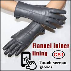 Maxpower CS1 Touch Screen Women's Sheepskin Gloves - Winter Warmth Plus Velvet
