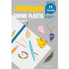 Hvid Krympeplast Panduro Hobby Hvide Ark Krympeplast 20 x 26 cm 6 Stk
