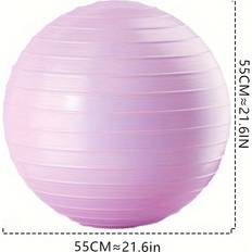 Blue Gym Balls Temu Thickened Non-explosive Yoga Ball 1pc