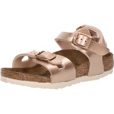 Birkenstock Rio HL Bambino Electric Metallic Copper - Rosa