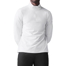 Alo Conquer 1/4 Zip Reform Long Sleeve Sweatshirt - White