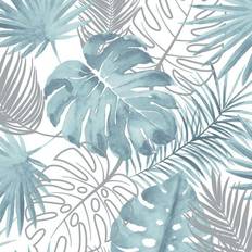 Wallpapers 17 Stories Tropical Leaves Wallpaper 1,000 cm L X 53 cm W