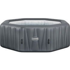 Wave Inflatable Hot Tub Aegean, 6-Person Inflatable Integrated Heater