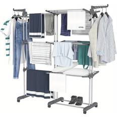 Clothing Care Temu Airer Clothes Flodable Drying Rack - 4 Tiers