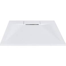 Showers Belfry Bathroom AZZURRO Shower Tray Black 80 x 120 x 3 cm