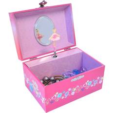 Mele & Co Barbie Mermaid Musical Ballerina Jewelry Box Pink