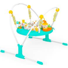 Bright Starts Cooking Up Fun Baby Activity Jumper with Music and Lights, Kitchen Role Play Toys, Unisex, 6-12 Months, Up to 25 lbs