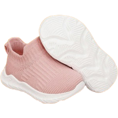 Babies - EVA Trainers Shein Knit Detail Slip On Sneakers - Fabric