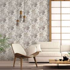 Wallpapers ClassicLiving Into The Wild Foliage 10m x 53cm Matte Double Roll Grey