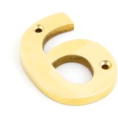 Facade Numbers From The Anvil Metal Surface Mount House Number 7.8cm H x 0.8cm D