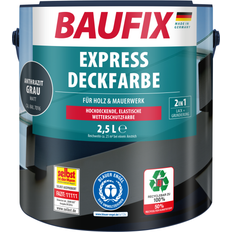 Baufix 2in1 Express Holzfarbe Anthracite Gray 2.5L