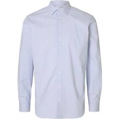 Selected Homme Skjortor Selected Homme Skjorta SlhSlim-Performance Shirt - Blå