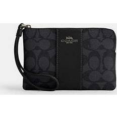 Wallets & Key Holders Coach Outlet Corner Zip Wristlet In Signature Canvas - Multi