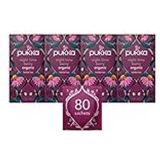 Pukka Matvaror Pukka Night Time Berry Organiskt Örtte 80 Påsar 20st