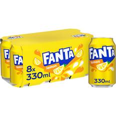 Fanta Lemon 8 x 330 ml 33cl 8pack
