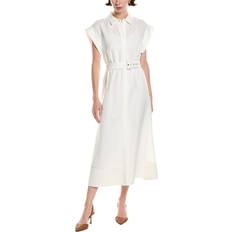 Anne Klein Linen-Blend Shirtdress