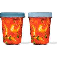 OXO Madkasser OXO Twist Stack Container 2 Pack 946 ml Madkasse