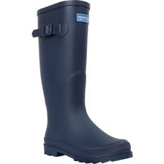 Blue Wellingtons Regatta Womens Ladies Fairweather Wellington Boots - Navy