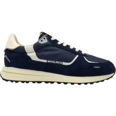 Woolrich Man Retro Sneakers in Nylon - Blue