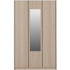 Mirrored wardrobe SECONIQUE Paris 3 Door Mirrored Wardrobe 122.5x50cm