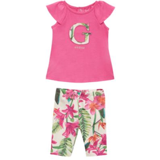 Pink Other Sets Guess Kids T-Shirt And Leggings Set - Pink