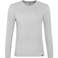 Silver Base Layers Heat Holders Ultra Lite Fleece-Lined Thermal Top - Silver
