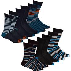 Metzuyan Metzuyan Mens Bamboo Super Soft Gentle Socks - Oedema