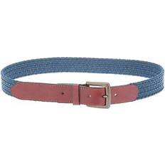 Ted Baker Accessories Ted Baker Galan Leather Woven Belt - Blue