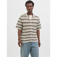 Herre - Uld Polotrøjer Jack & Jones Stribet Polo