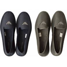 Emporio Armani Men Slippers & Sandals Emporio Armani Men's Moccasin Home Slippers - Non-Slip Sole Article