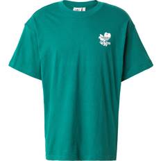 adidas Originals T-shirt With Floral Graphic - Green