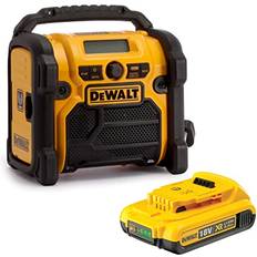Dewalt DCR020 240V XR Compact DAB Digital Jobsite Radio 10.8V 14.4V 18V Battery