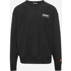Kenzo Clothing Kenzo Paris Outlined Logo Sweatshirt - Black