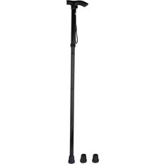 Trekking Poles Cosy@home Collapsible Hiking Pole Aluminium Alloy Foldable Walking Stick