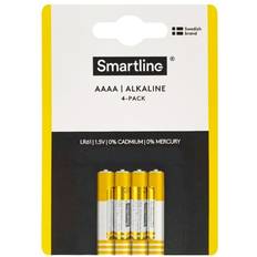 SmartLine Alkaline AAAA-batterij LR61 4-pack