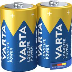 Varta D (LR20) Batterier & Laddbart Varta Longlife Power D-Batterier 2 st